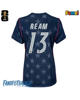 Statele Unite Tim Ream #13 Echipament de Fotbal Replică Mondial 2026 Femei Deplasare